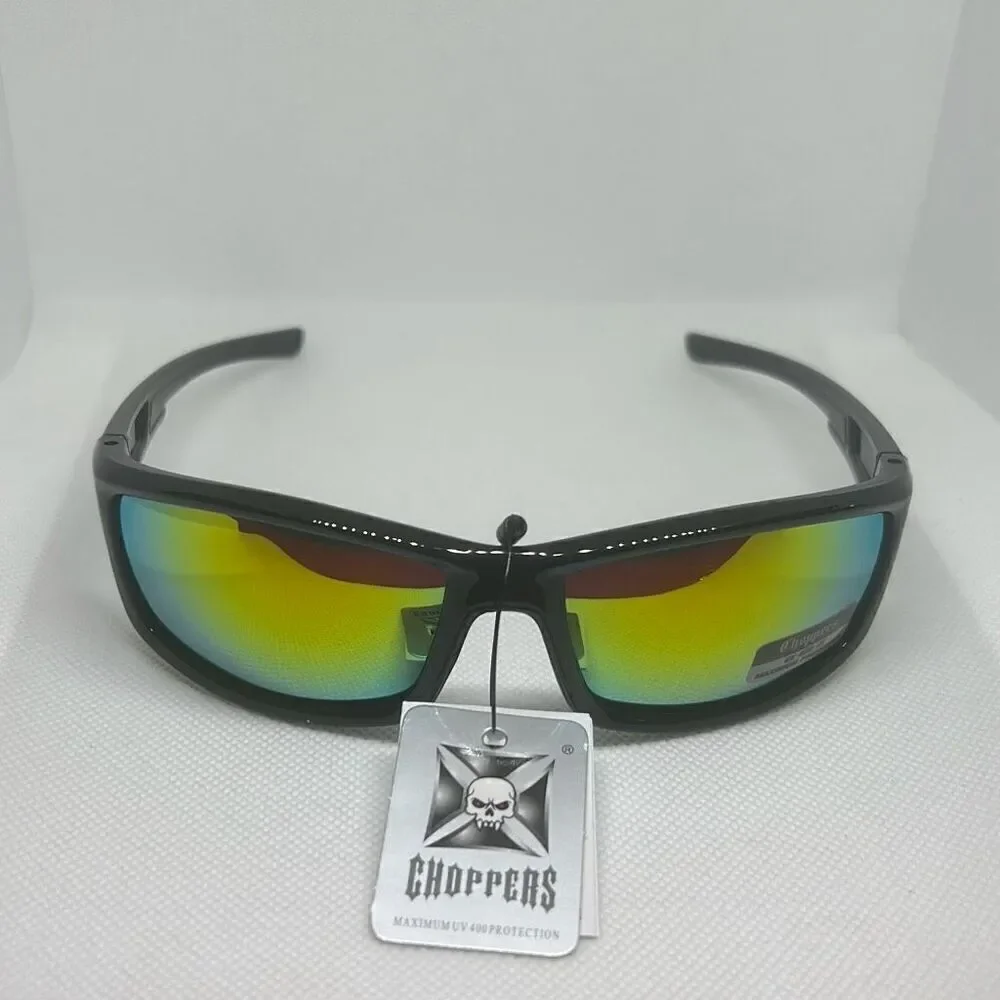 Choppers Biker Mirrored Sunglasses